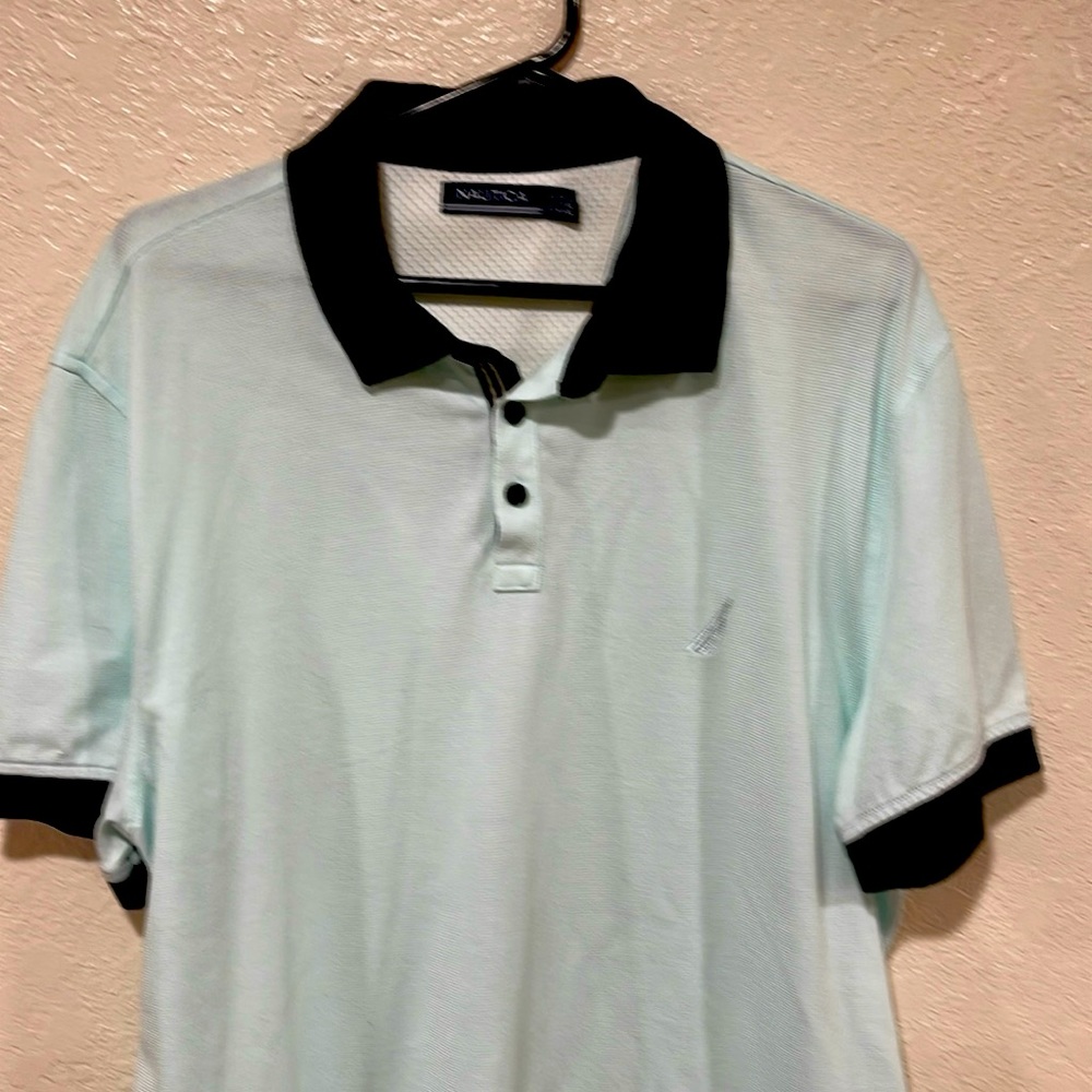 Nautical Short Sleeve Polo Shirt